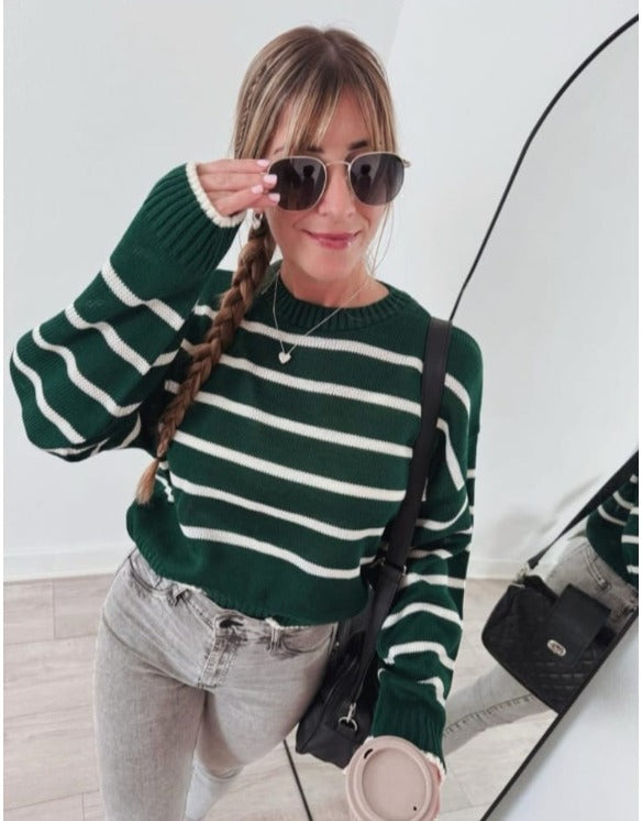 SUÉTER RAYADO ACRÍLICO